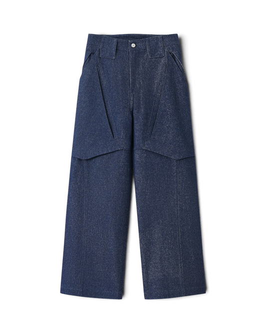 Conchoboe/Layer Panel Cargo Pants flat front