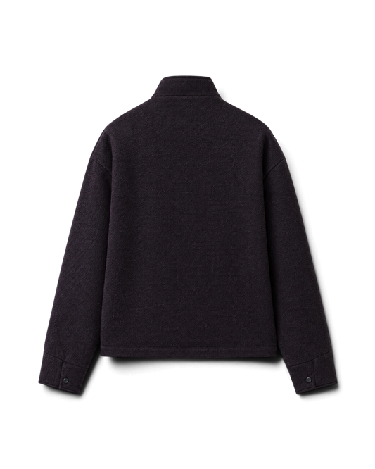 Conchoboe/Patchwork Stand Collar Jacket