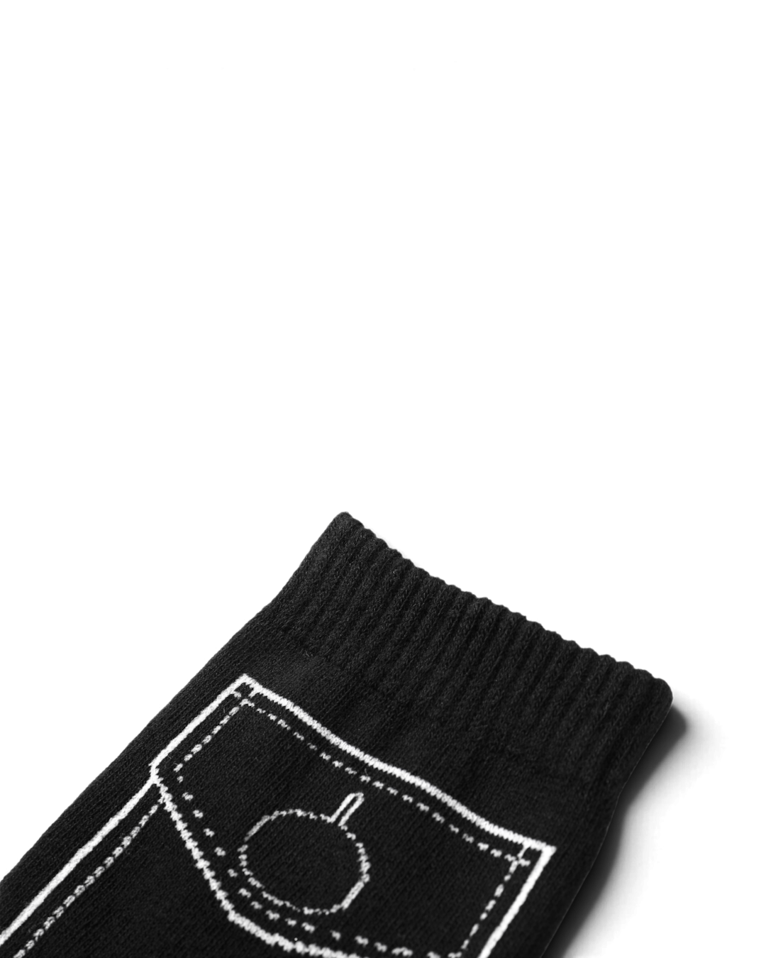 Lnx — Pocket Print Towel Sole Socks(4足セット)