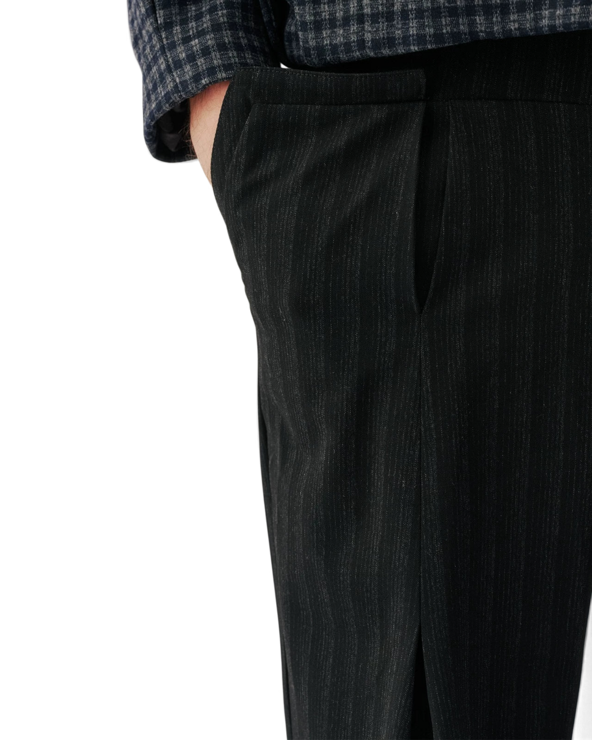 Conchoboe/Dark Stripe Patch Pants