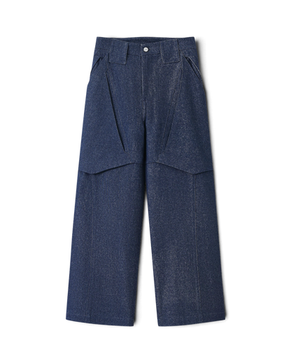 Conchoboe/Layer Panel Cargo Pants flat front