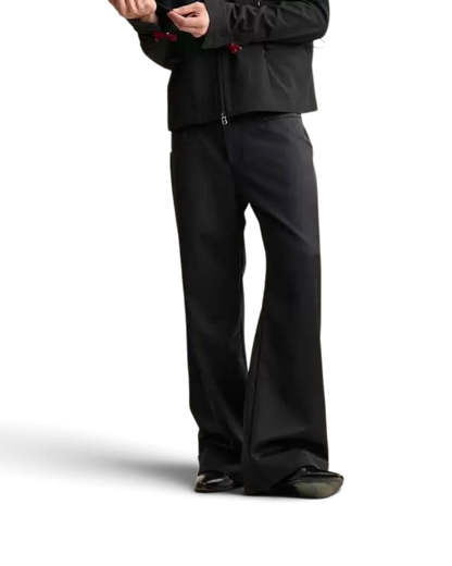 Lnx — Marg Flared Hem Wool Trousers