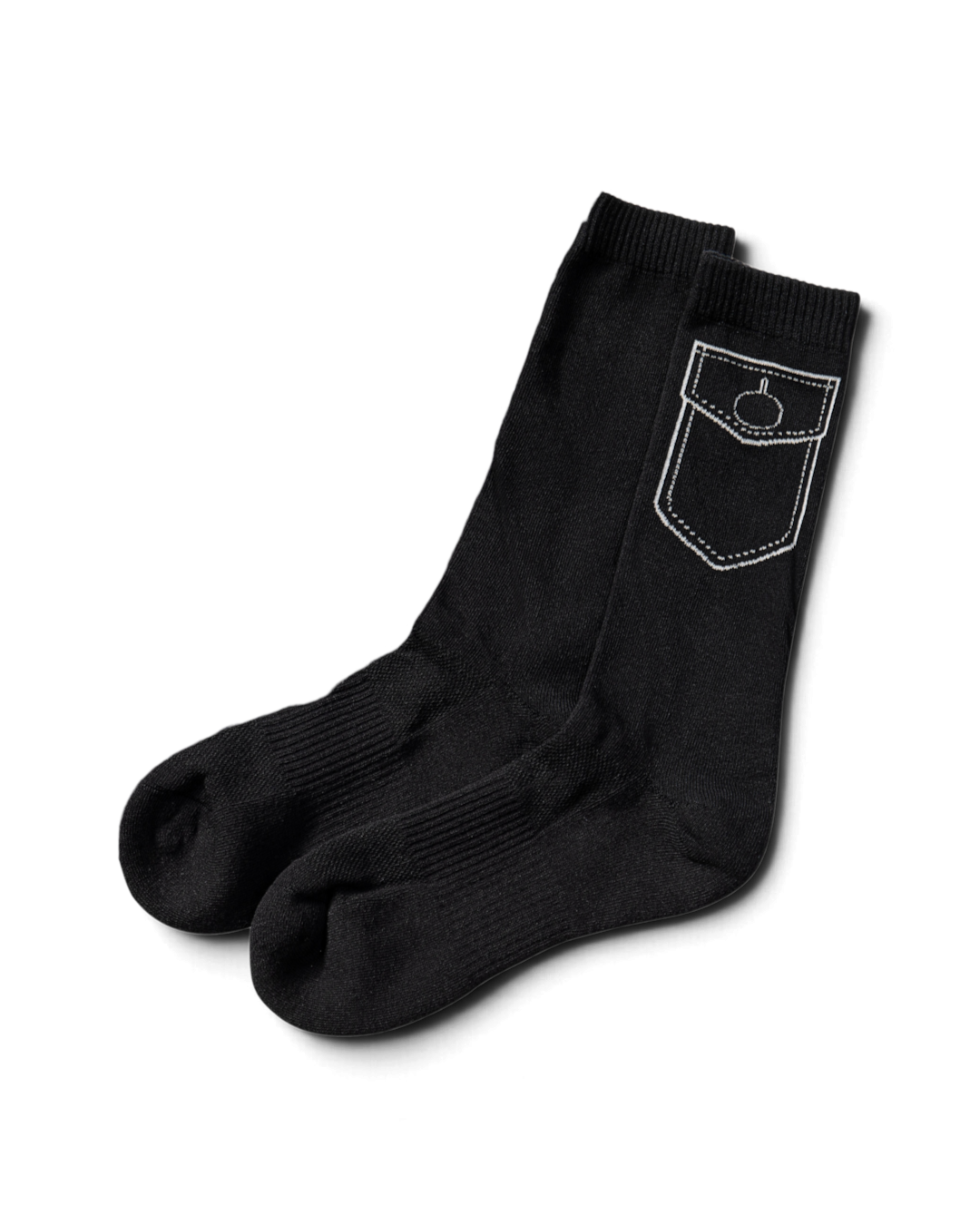 Lnx — Pocket Print Towel Sole Socks（4足セット）