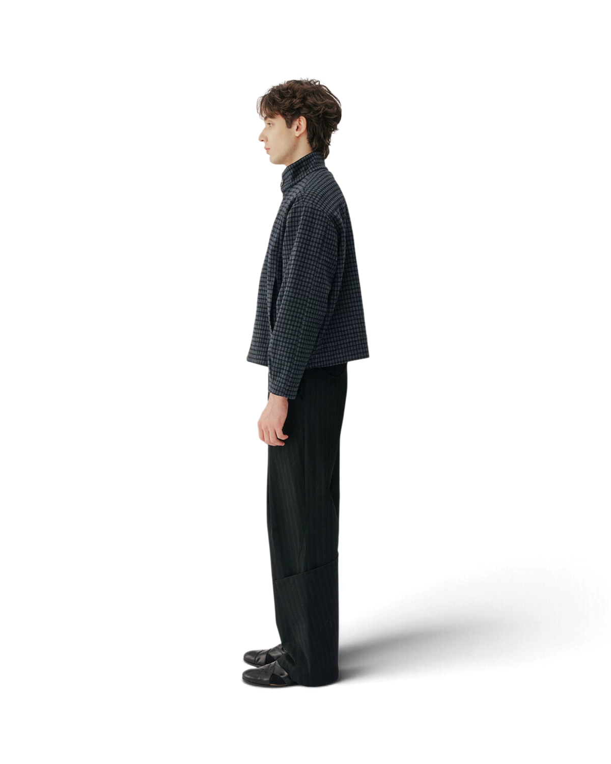 Conchoboe/Dark Stripe Patch Pants