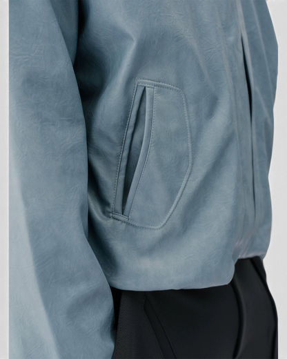 Conchoboe/Pleat Placket Harrington Jacket