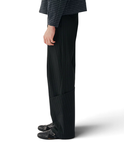 Conchoboe/Dark Stripe Patch Pants