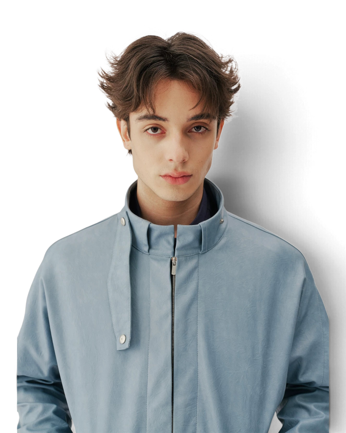 Conchoboe/Pleat Placket Harrington Jacket