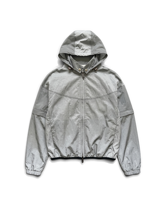 Pointless — Silver Metallic Removable Sleeve Jacket