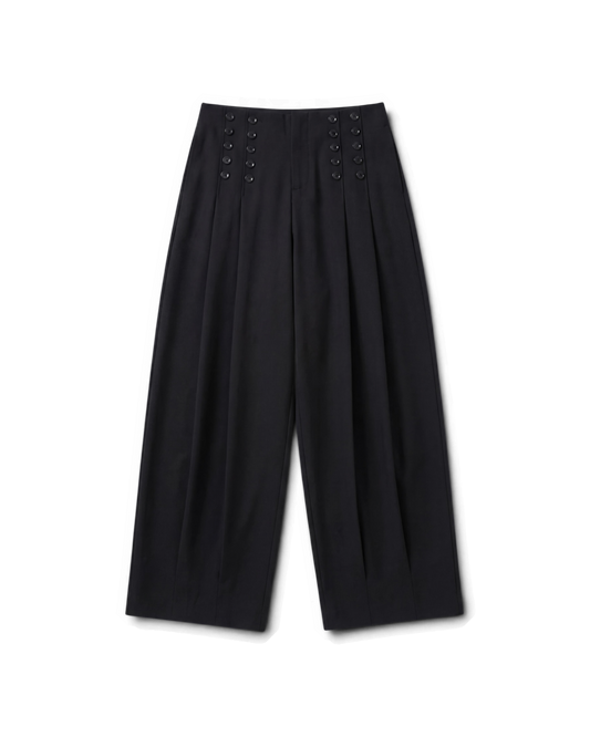 Acyclic — Ring Double Breast Wide Leg Pants