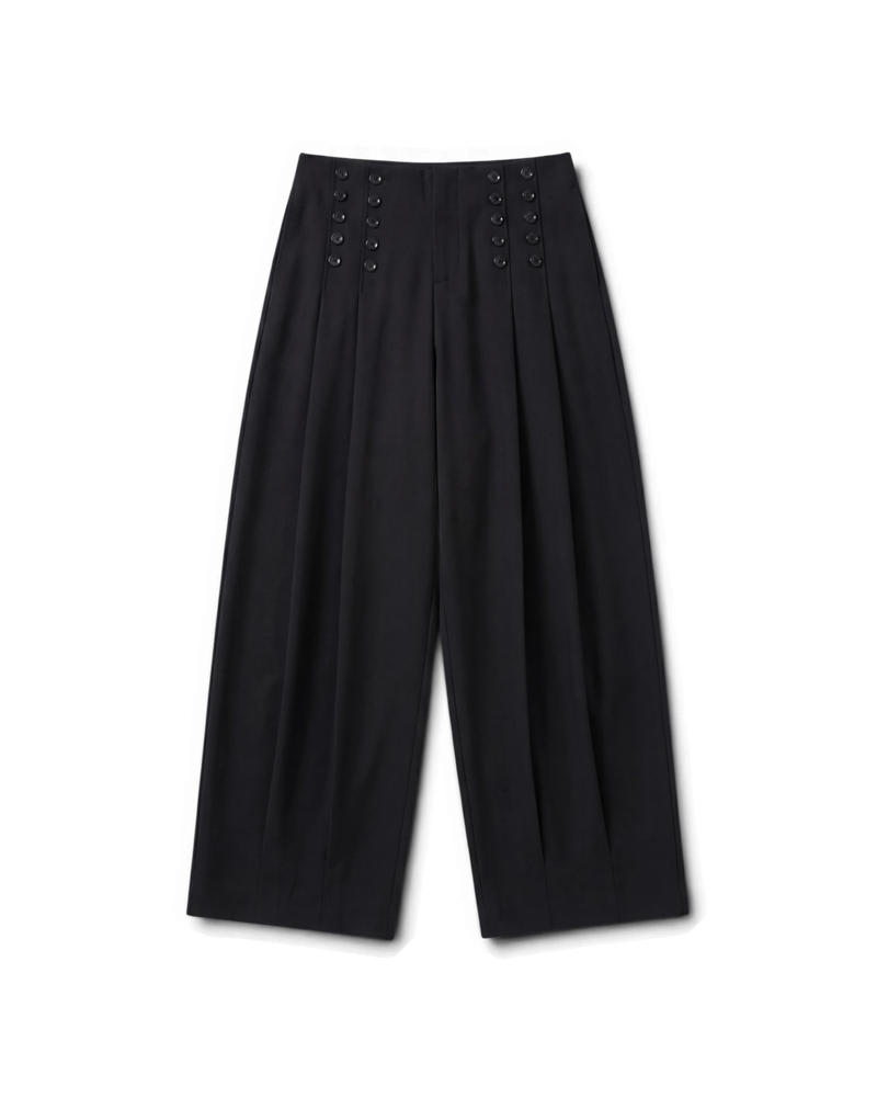 Acyclic — Ring Double Breast Wide Leg Pants