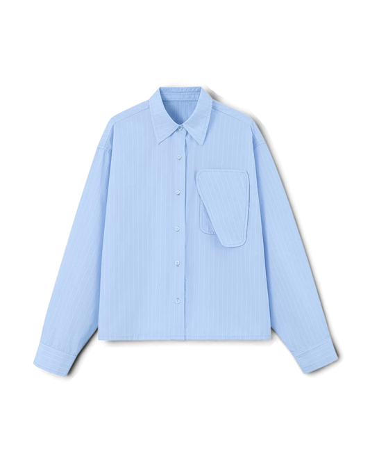 Lnx — Remanent Structured Pocket Wide Shirt