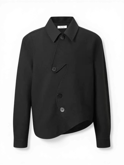 Pointless ー Asymmetric Button Jacket