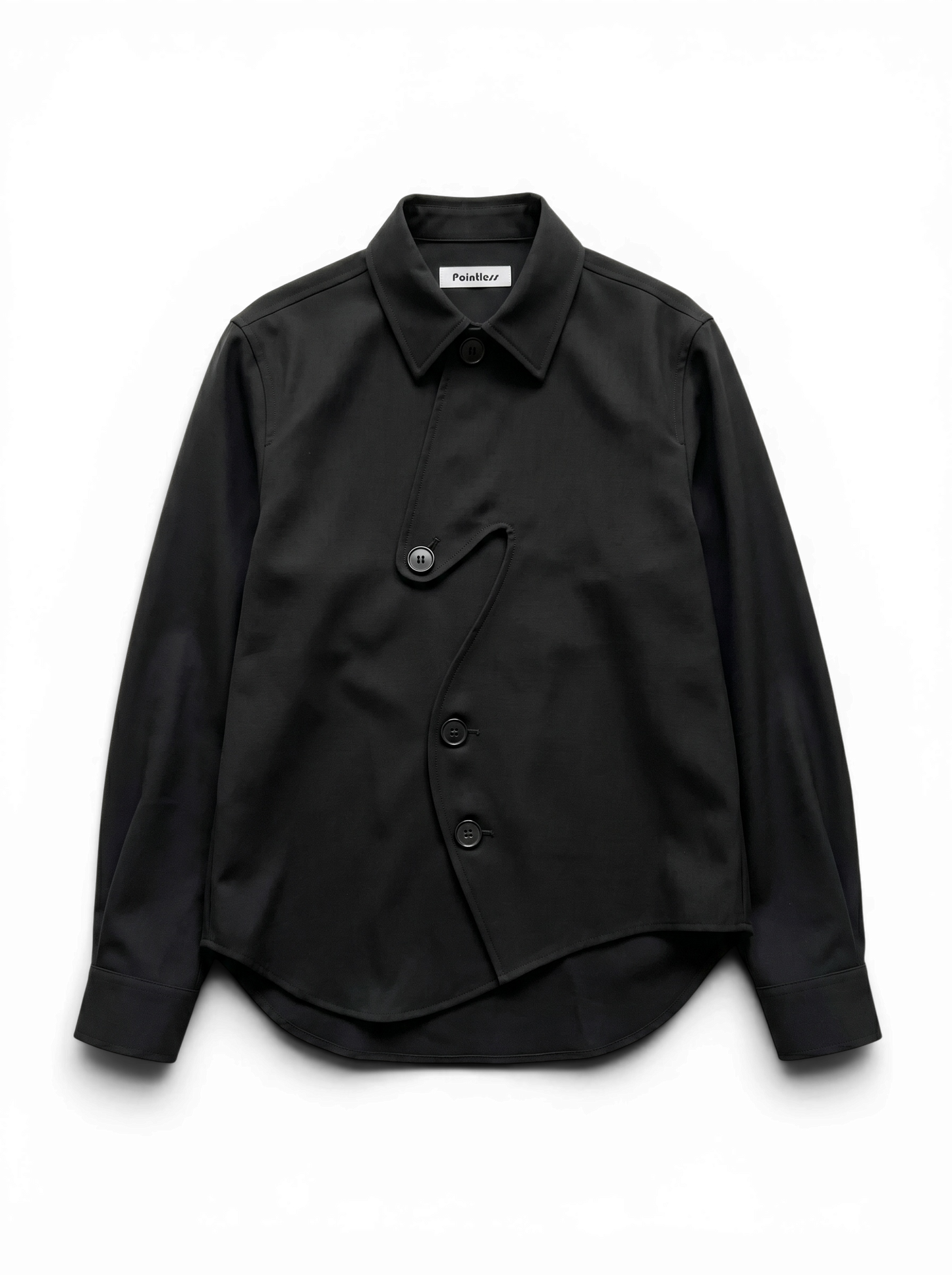 Pointless ー Asymmetric Button Jacket