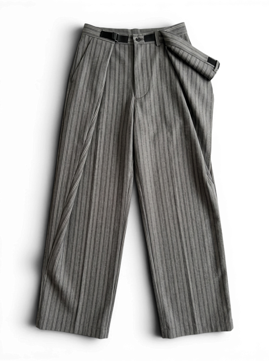 Pointless — 3 Waistband Stripe Suit Pants
