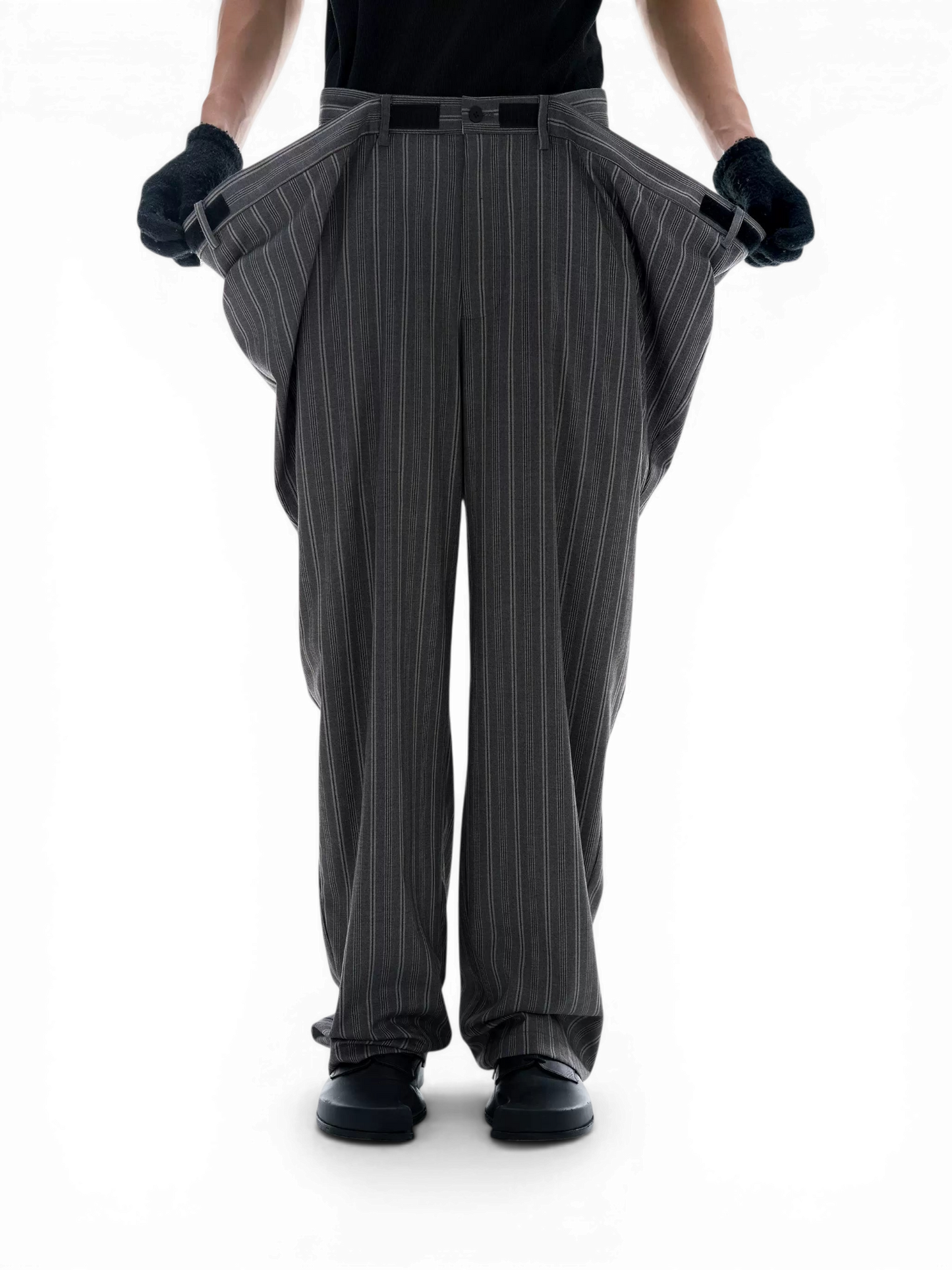 Pointless — 3 Waistband Stripe Suit Pants