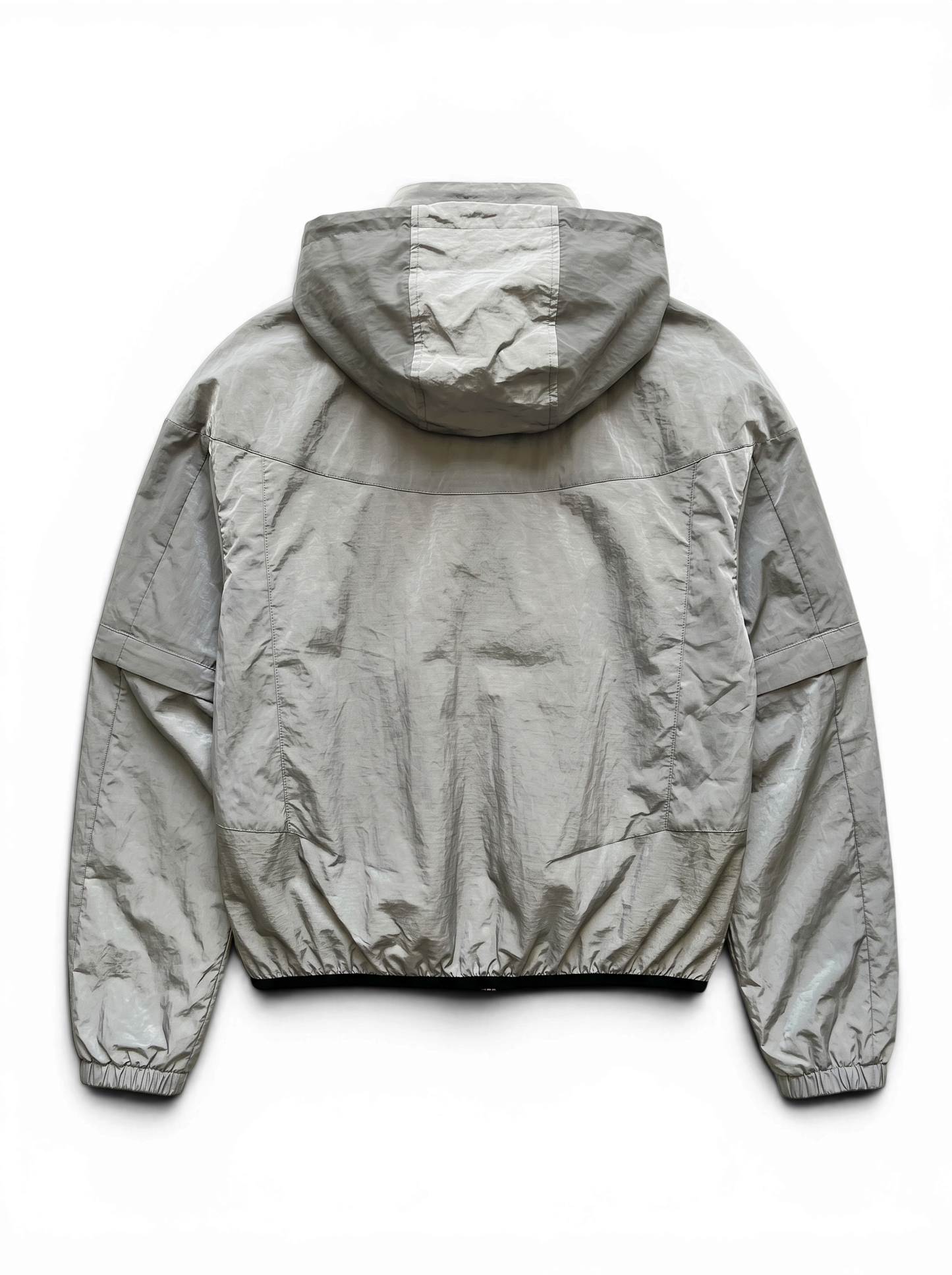 Pointless — Silver Metallic Removable Sleeve Jacket
