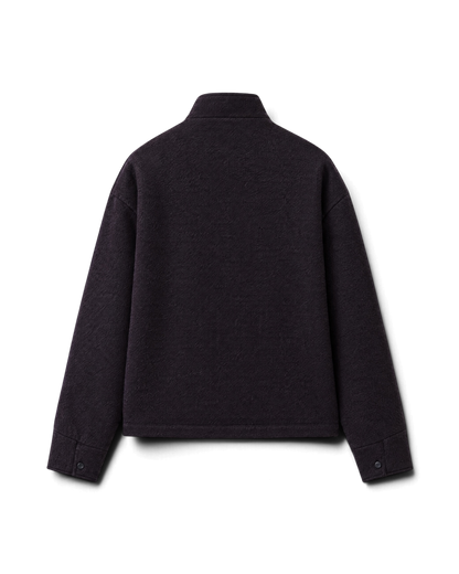 Conchoboe/Patchwork Stand Collar Jacket