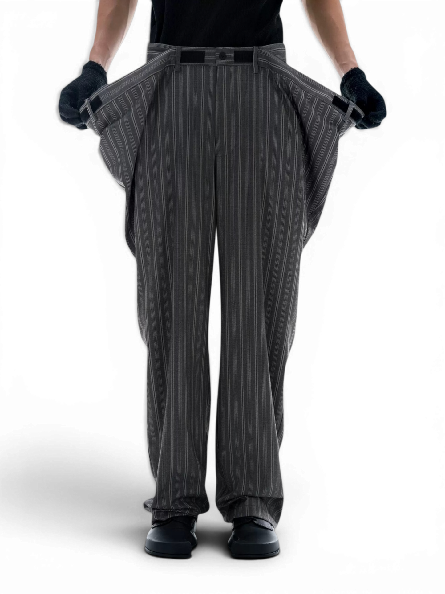 Pointless — 3 Waistband Stripe Suit Pants