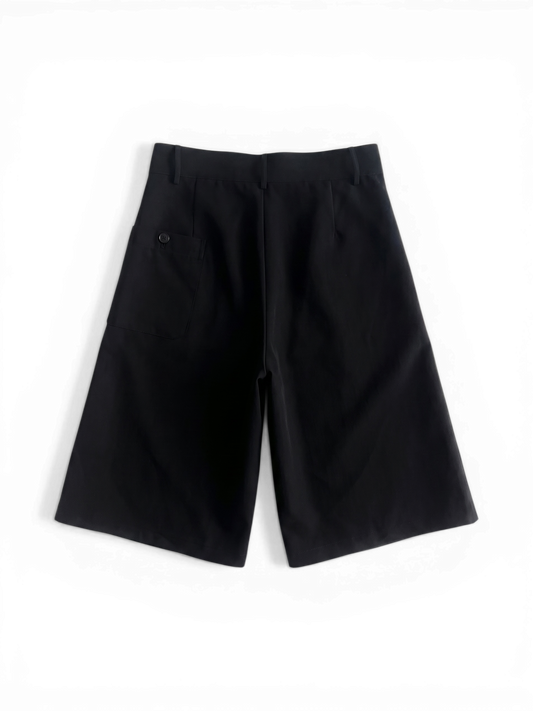 Acyclic — Ring Stripe Double Pleat Crop Pants