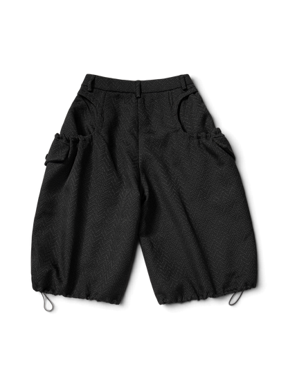 Lnx — Contraction Wave Jacquard Pants