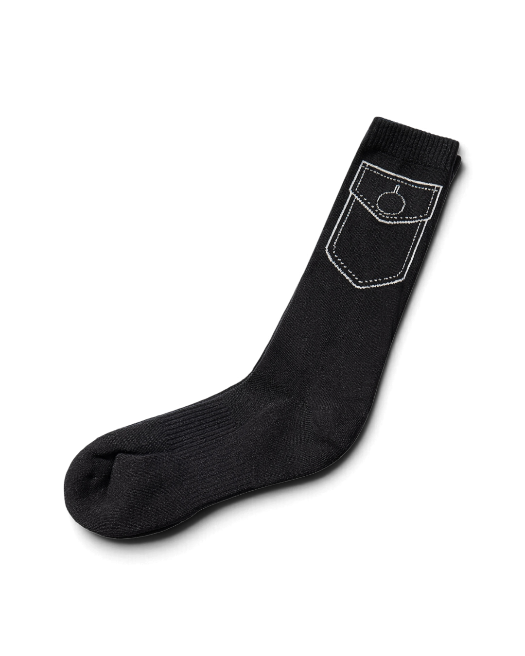 Lnx — Pocket Print Towel Sole Socks（4足セット）