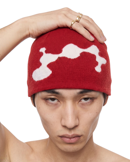 Lnx — Wavy Pattern Cashmere Beanie