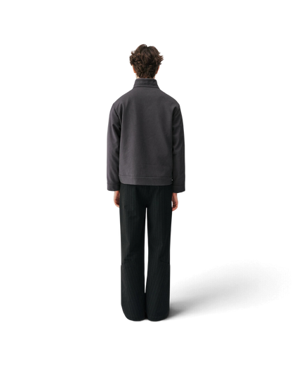Conchoboe/Stand Collar Patchwork Pocket Jacket