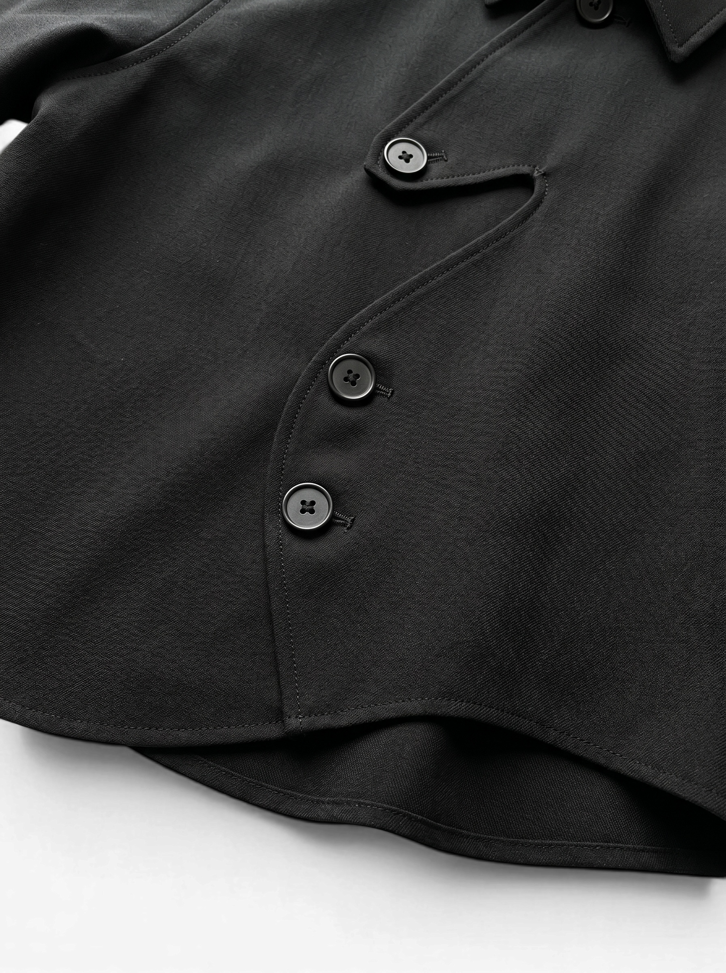Pointless ー Asymmetric Button Jacket