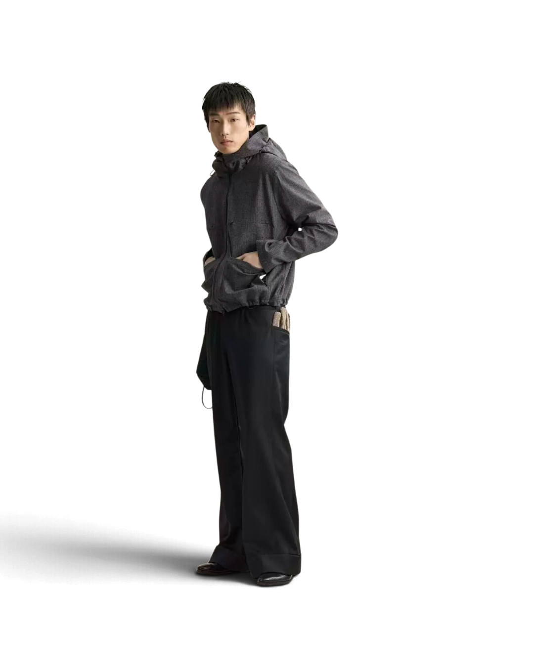 Lnx — Marg Flared Hem Wool Trousers
