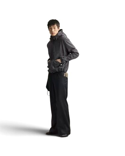 Lnx — Marg Flared Hem Wool Trousers