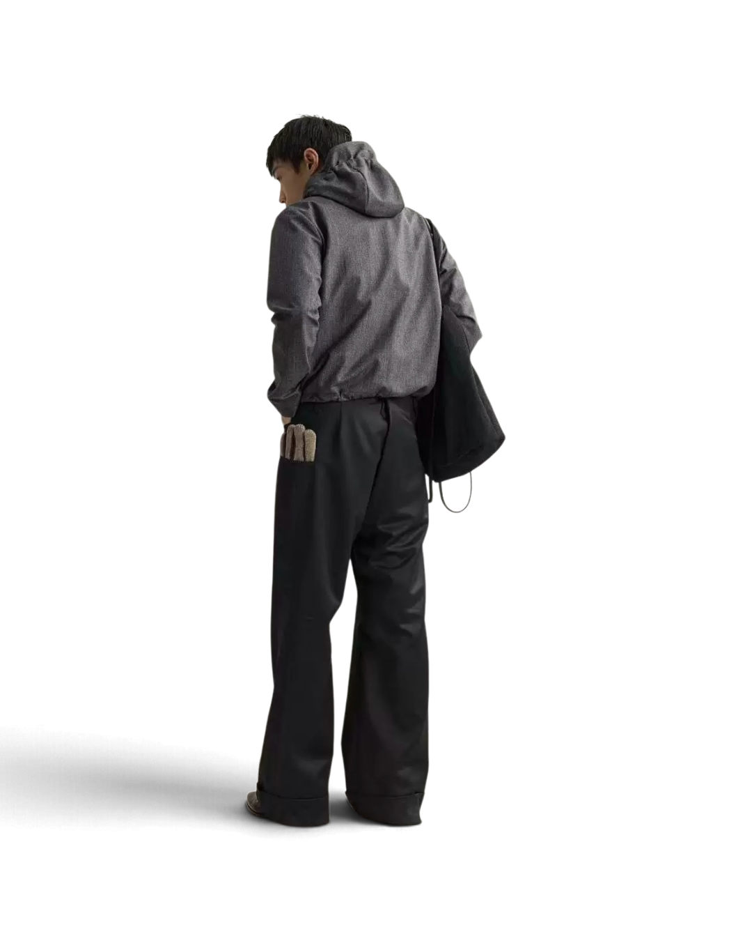 Lnx — Marg Flared Hem Wool Trousers