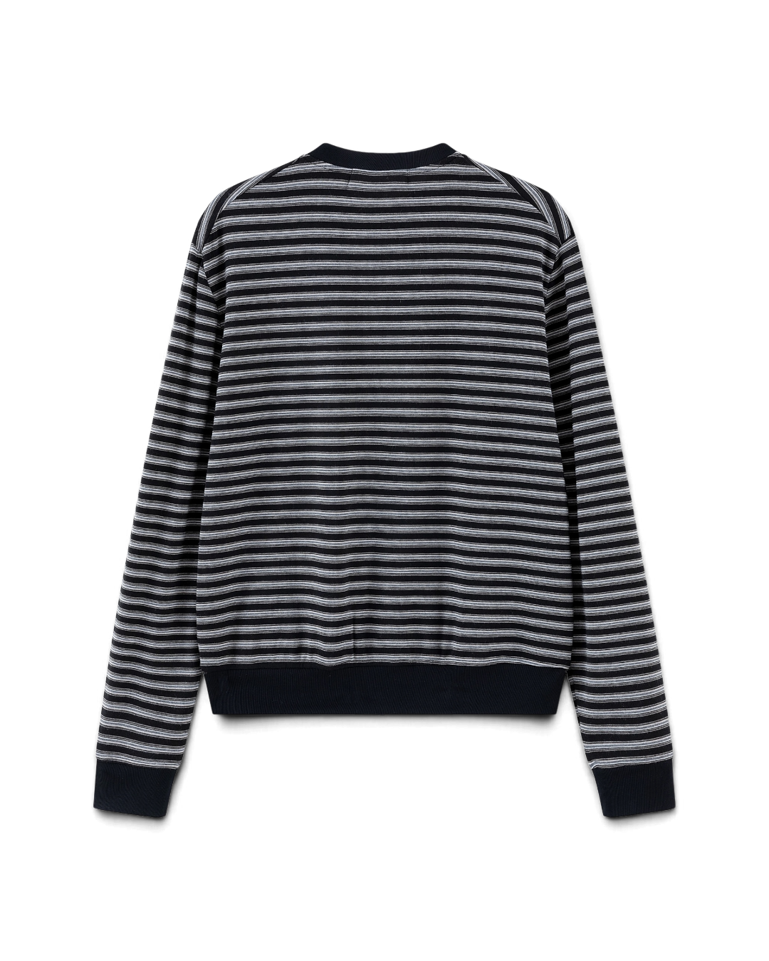 Lnx — Stria Striped Slim Knit Cardigan
