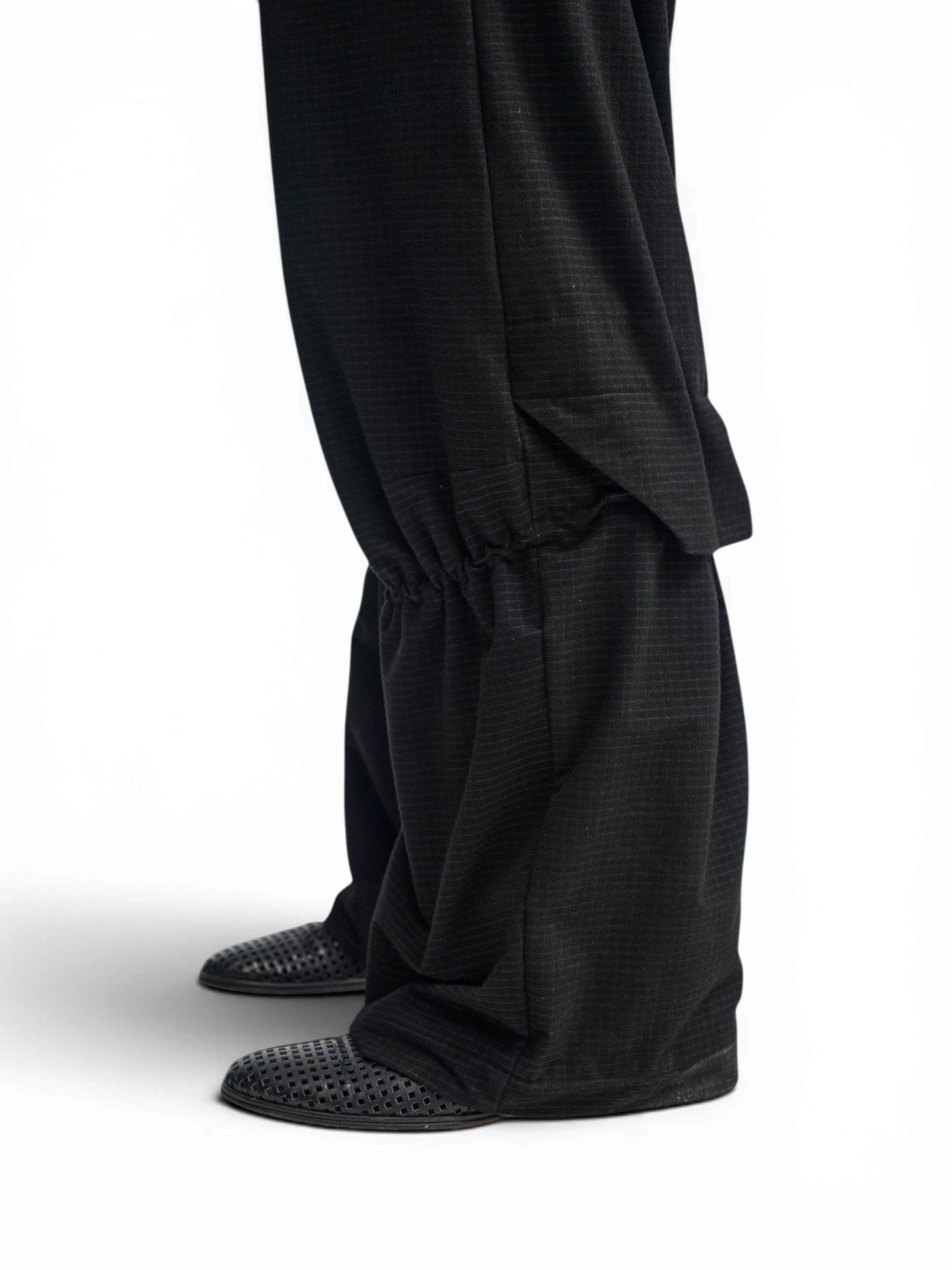 Lnx — Node Drawstring Wool Pants