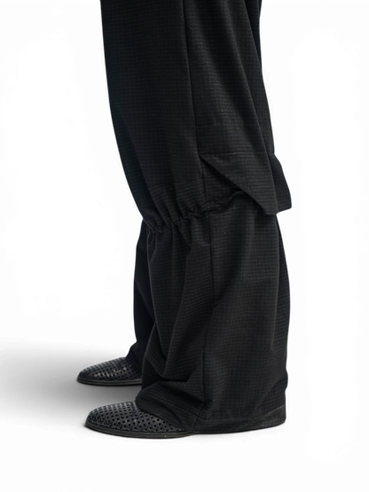 Lnx — Node Drawstring Wool Pants
