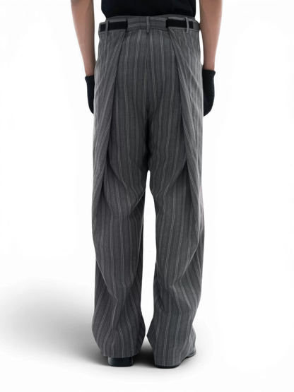 Pointless — 3 Waistband Stripe Suit Pants