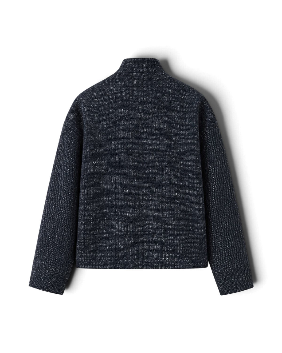 Conchoboe/Patchwork Stand Collar Jacket