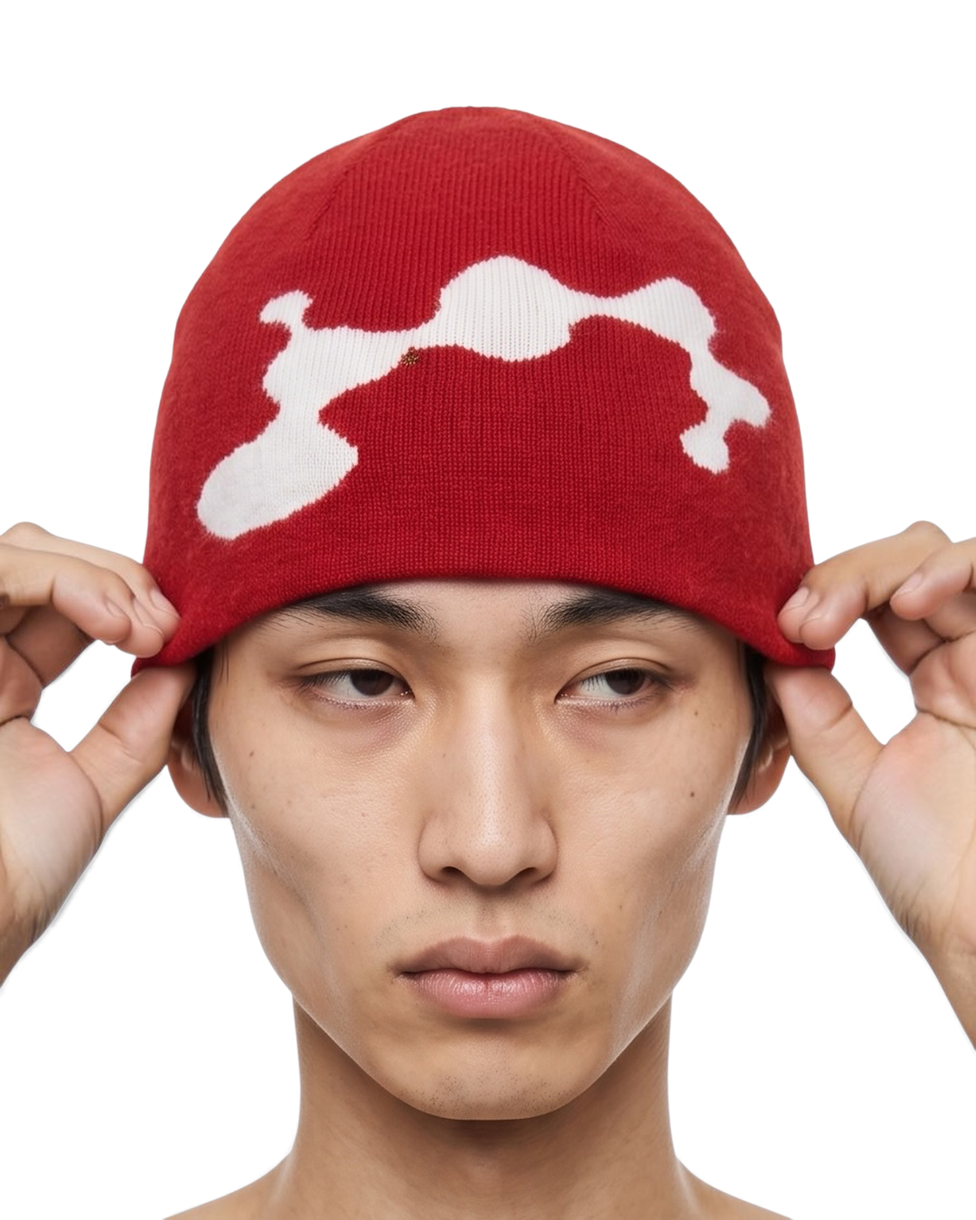 Lnx — Wavy Pattern Cashmere Beanie
