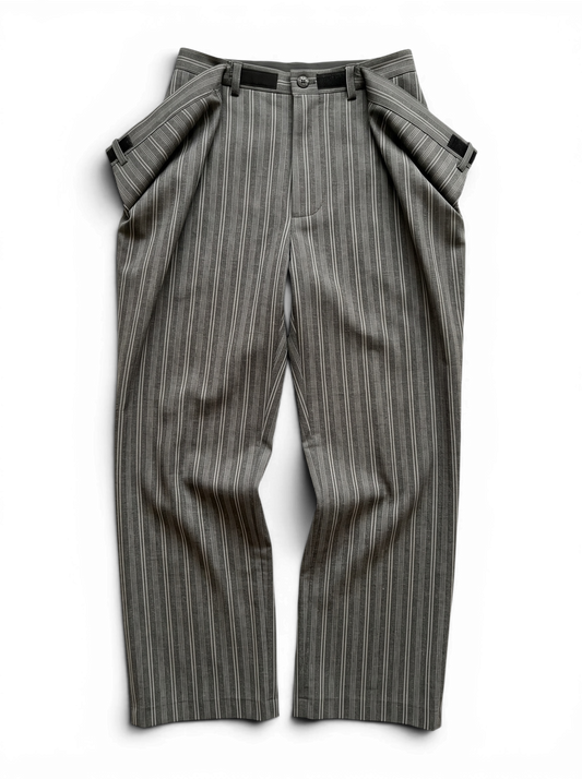 Pointless — 3 Waistband Stripe Suit Pants