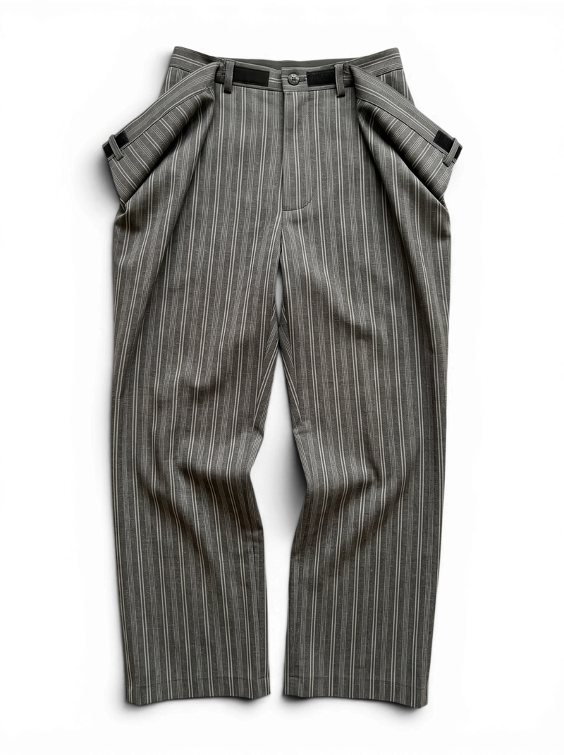 Pointless — 3 Waistband Stripe Suit Pants