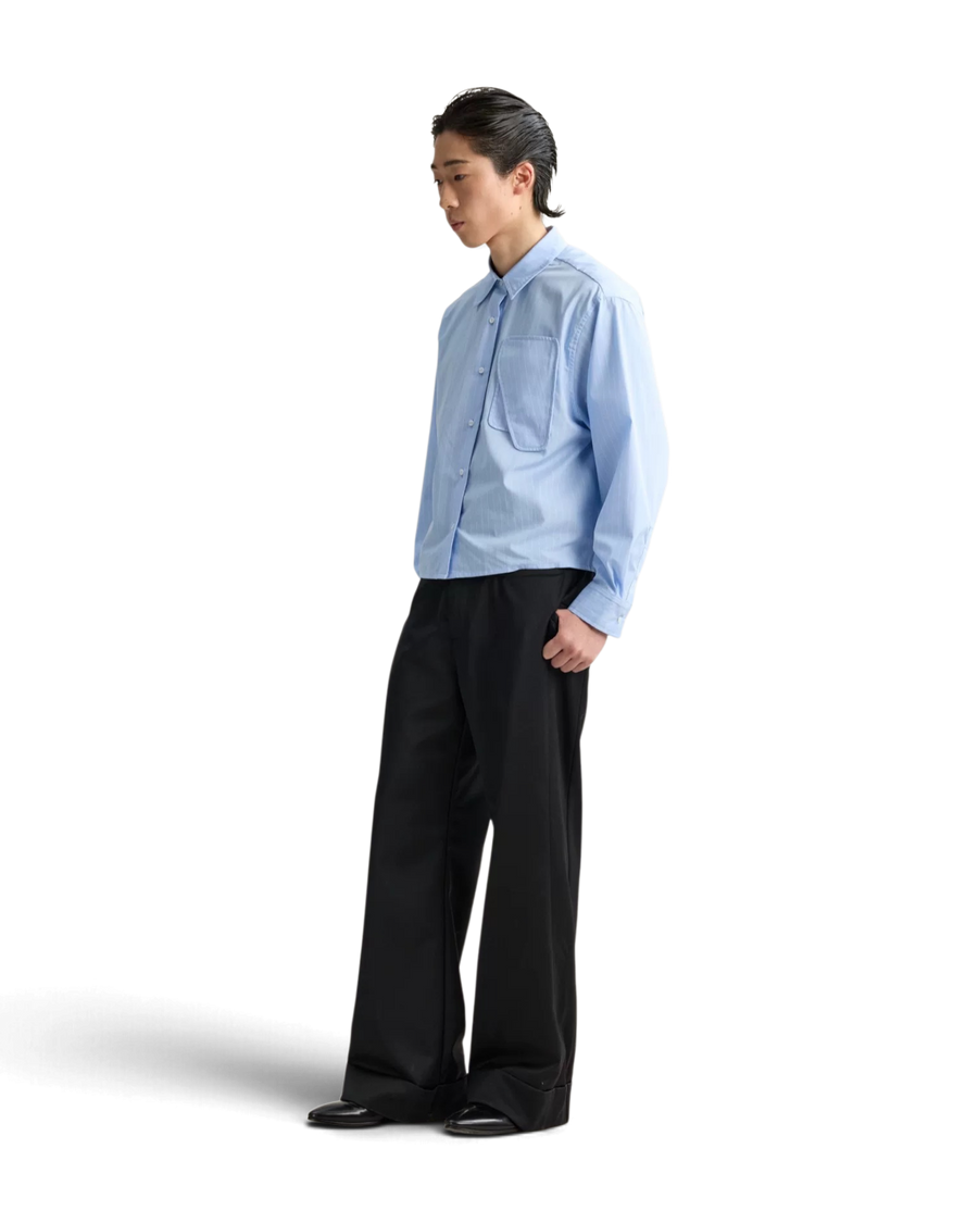 Lnx — Remanent Structured Pocket Wide Shirt
