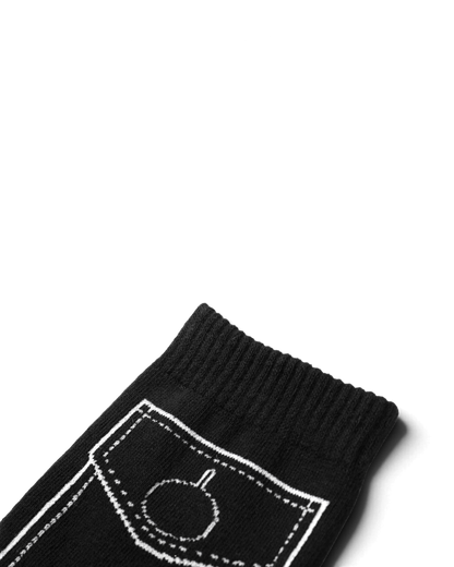 Lnx — Pocket Print Towel Sole Socks（4足セット）