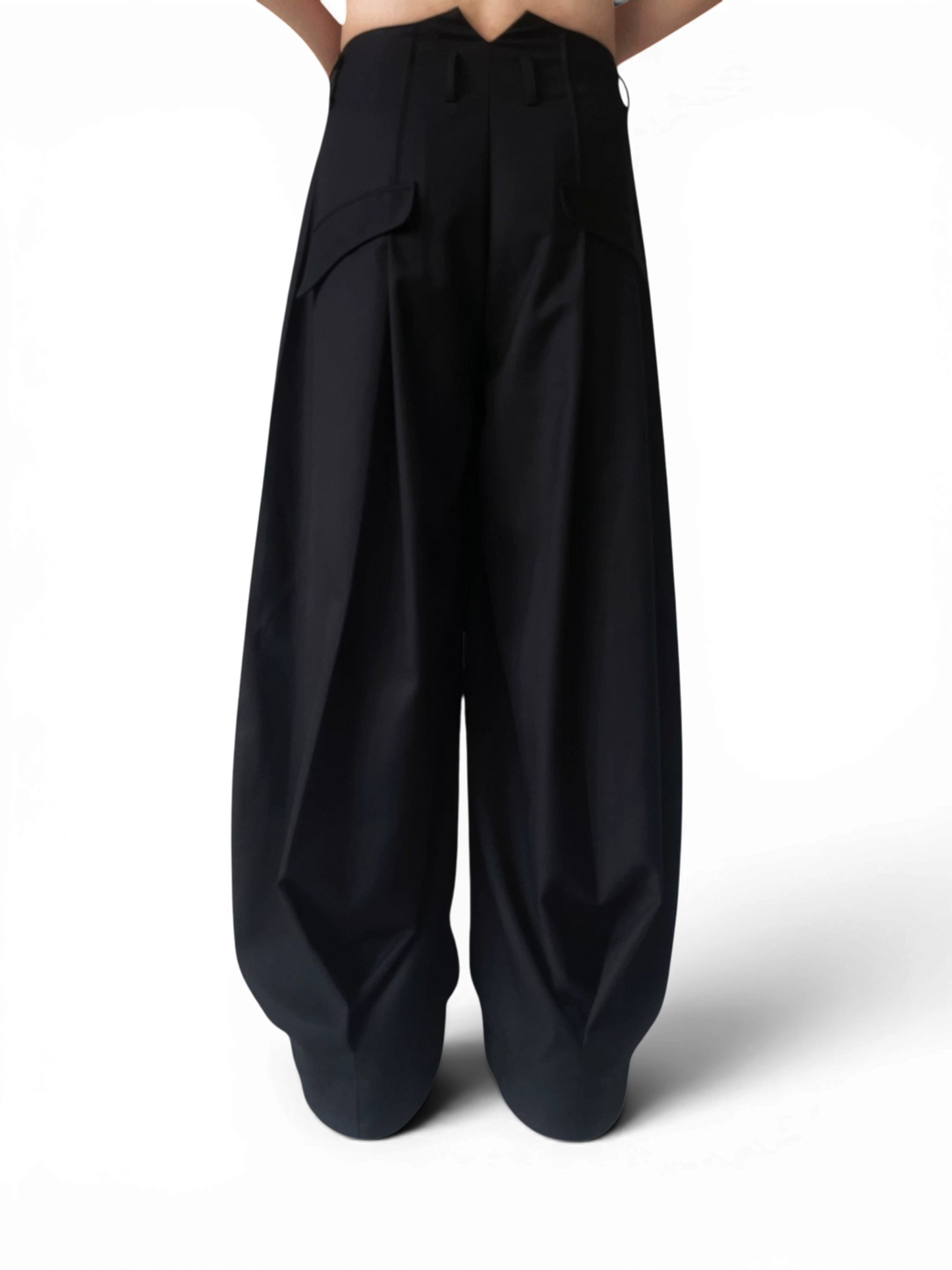 Acyclic — Ring Double Breast Wide Leg Pants