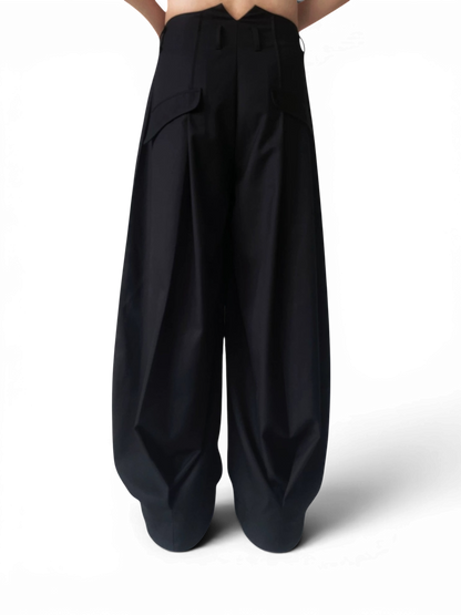 Acyclic — Ring Double Breast Wide Leg Pants
